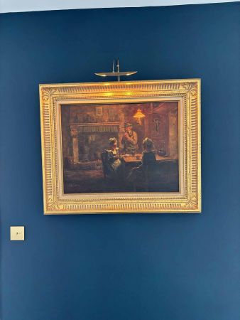 Travaux de peinture intérieure dans une maison à Genève réalisés par artisan peintre